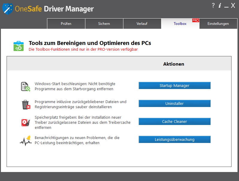 onesafe driver manager review