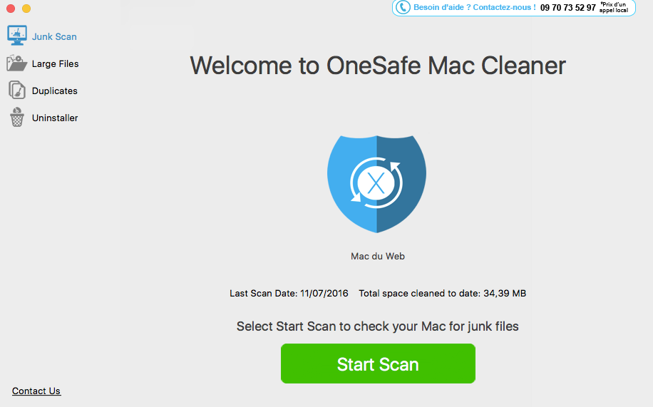 one safe mac cleaner prix